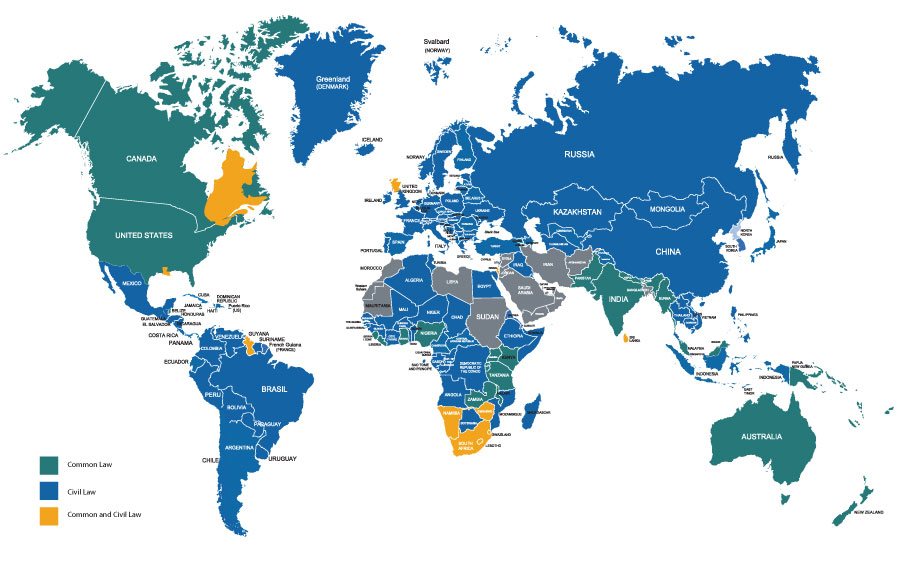 world map